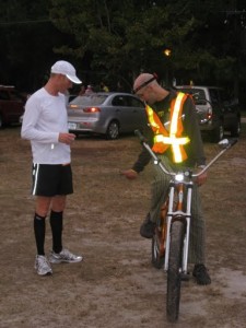 bike I explain my beach cruiser ordeal to Mike